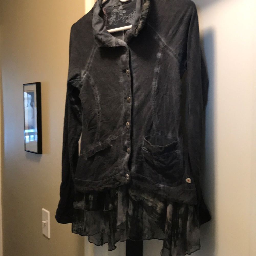 Joe Brown cardigan with cute ruffle trim Small 4